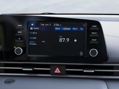 2026 Hyundai Elantra Hybrid Blue