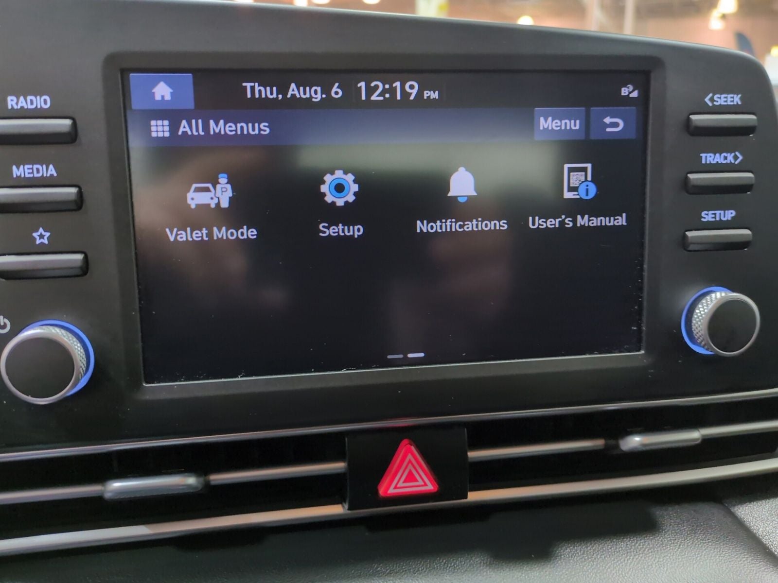2023 Hyundai Elantra Hybrid Blue